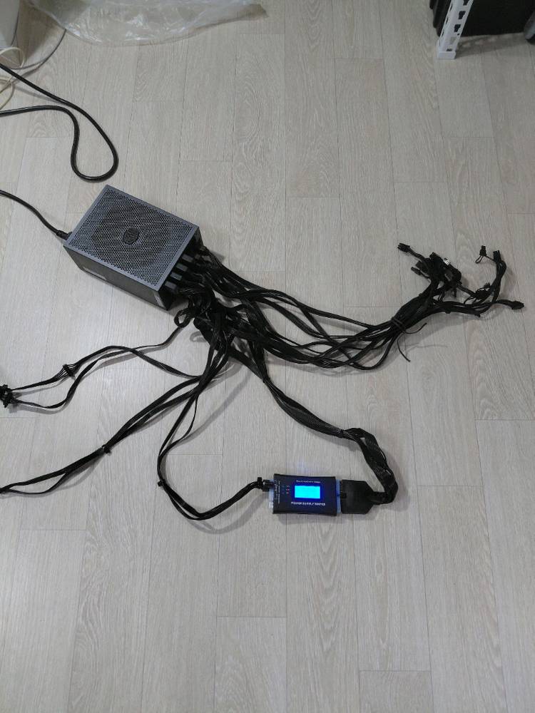 쿨러마스터 MASTERWATT 1500W 파워 /상태좋음 이미지