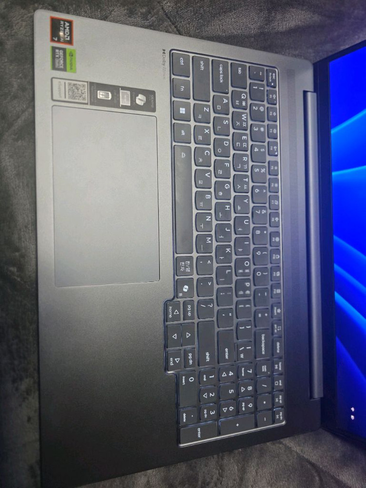 아이디어패드 프로5 R7-350 RTX5050 RAM32 고사양 게이밍 노트북 팝니다(보증O새상품급) 이미지