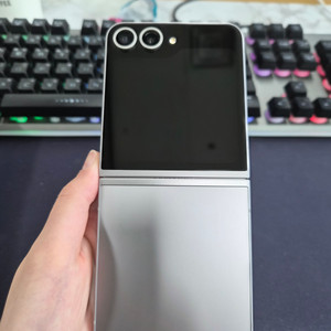 갤럭시 Z플립6 256GB_실버 이미지