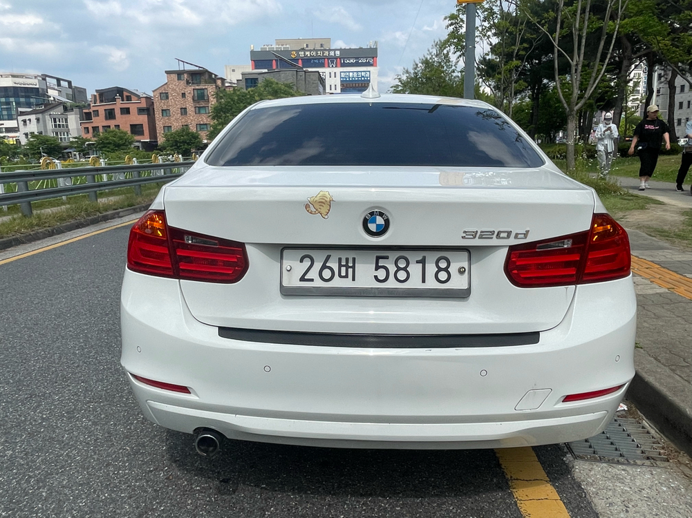 bmw 320d 흰색 대전 개인판매 이미지