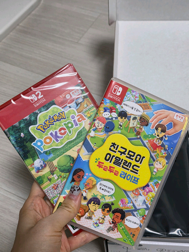닌텐도 스위치2+포코피아+친모아+케이스 (네고x) 이미지