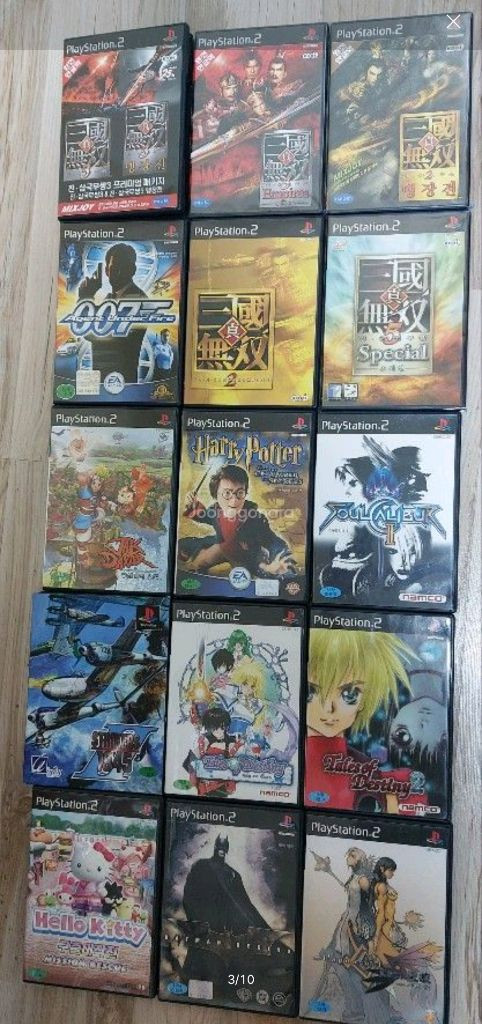 플스2 게임. PS2 이미지