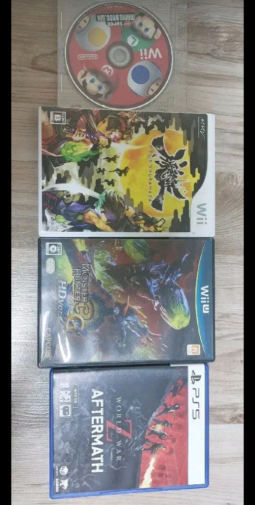 닌텐도 Wii 북미판 일판 Wii U 이미지