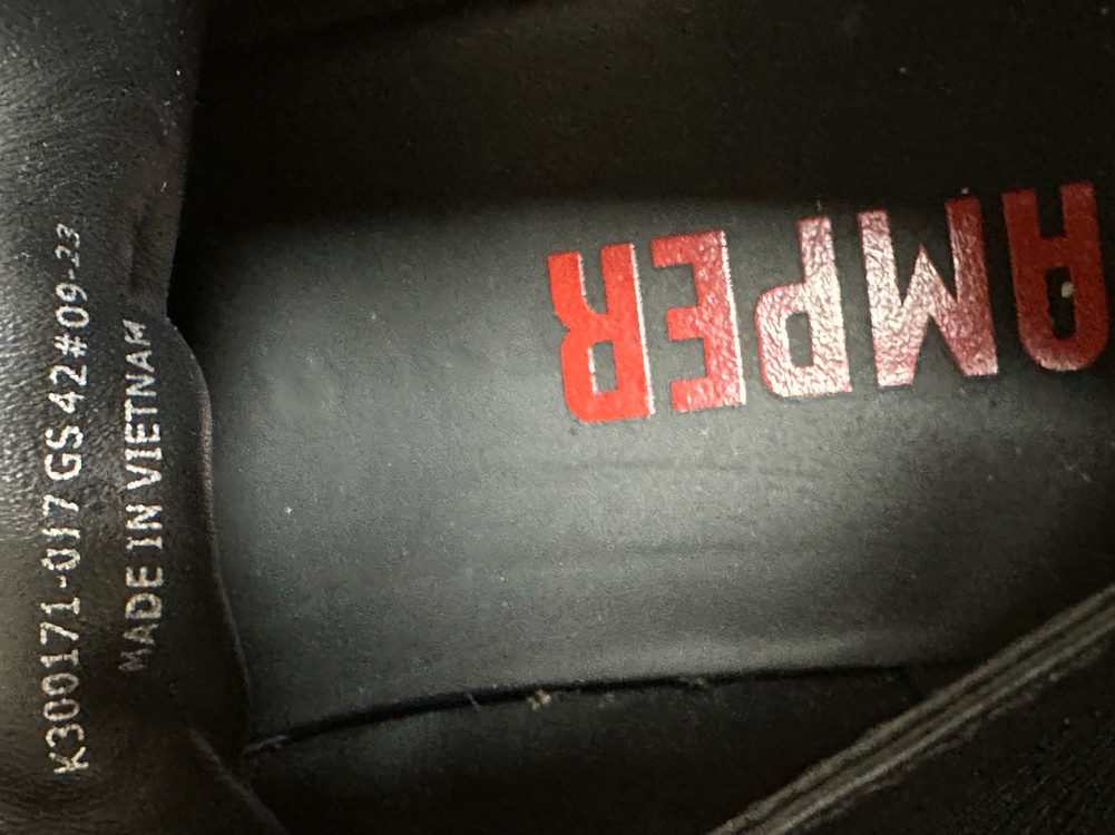 캠퍼 남성 블랙 가죽 처카 부츠 265mm 이미지