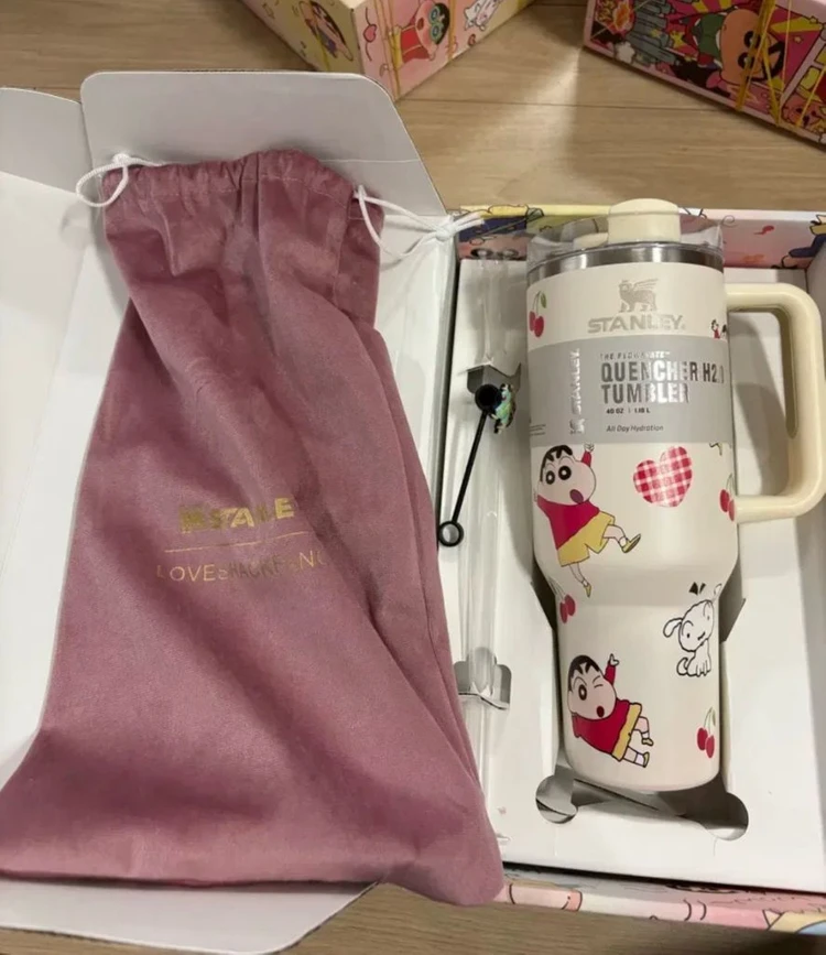스탠리 x 짱구 콜라보 퀜처 텀블러 40oz 이미지