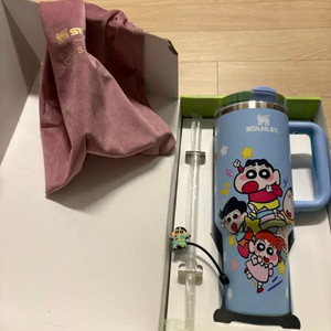 스탠리X짱구 콜라보 퀜처 텀블러 새상품 이미지