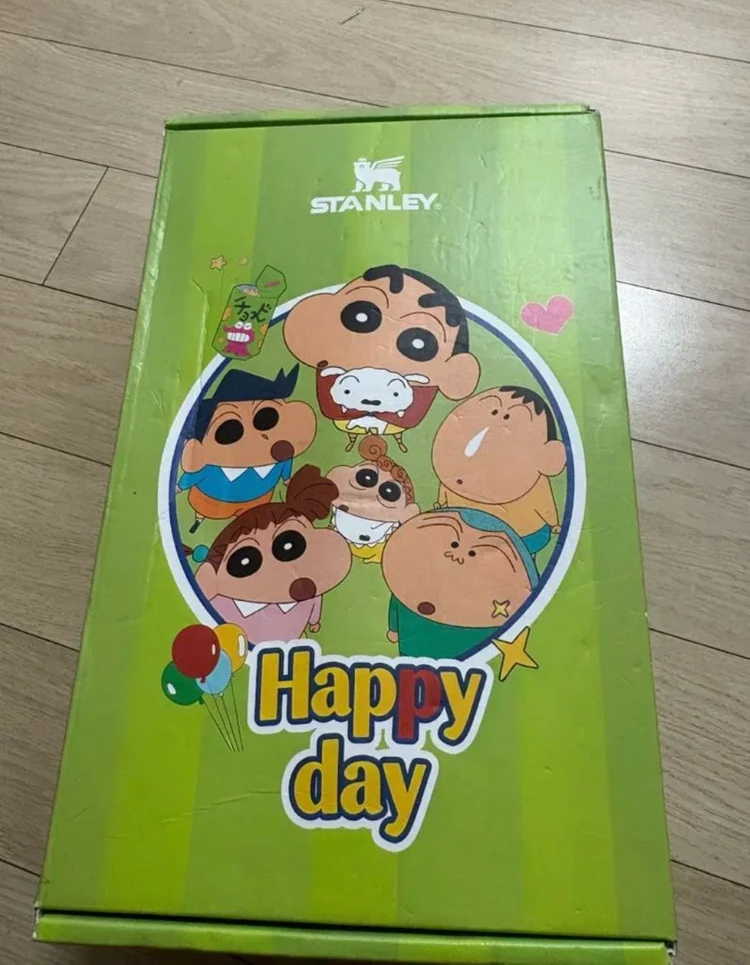 스탠리X짱구 콜라보 퀜처 텀블러 새상품 이미지