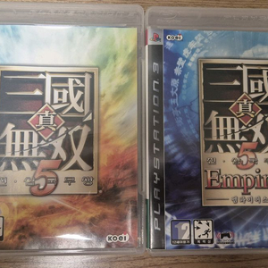 플스3(PS3) 진삼국무쌍 2종 일괄 판매합니다. 이미지