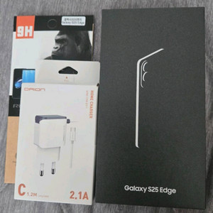 삼성 갤럭시 S25 엣지 256GB 블랙 이미지