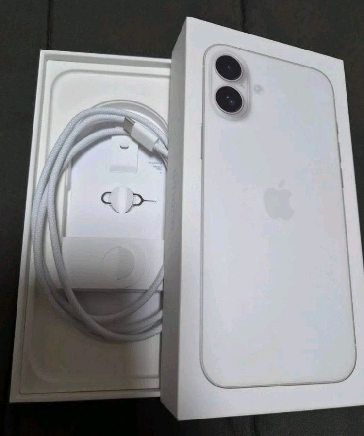 아이폰16+ 128GB 화이트 판매 이미지