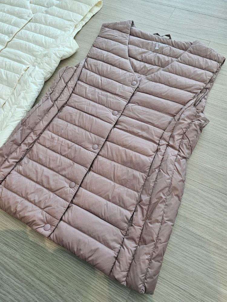 [네고칼차단] 탑텐 거위털 경량 패딩조끼 일괄 이미지