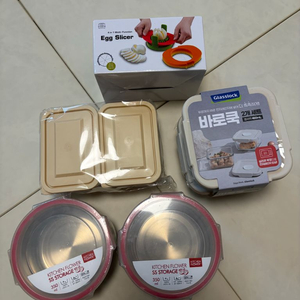 반찬통.밀폐용기(새상품 이미지