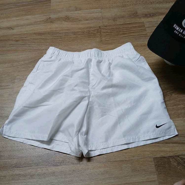 nike 나이키 스윔 화이트 쇼츠 흰반바지 반바지 이미지