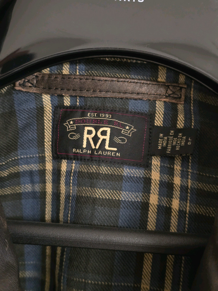 RRL 뉴스보이 가죽자켓 L 새제품 이미지