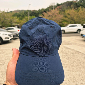 에잇세컨즈 네이비 나일론 볼캡 이미지