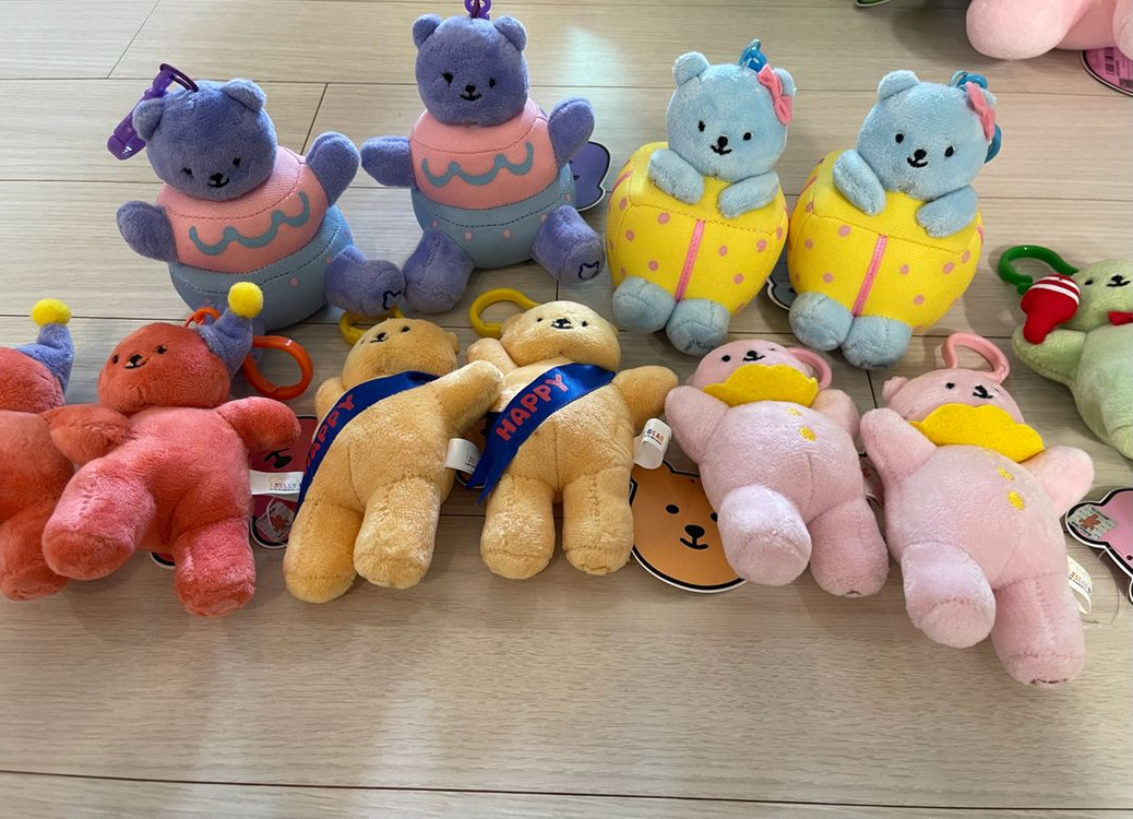 데일리라이크 정품 인형12개 키링11개 일괄 이미지