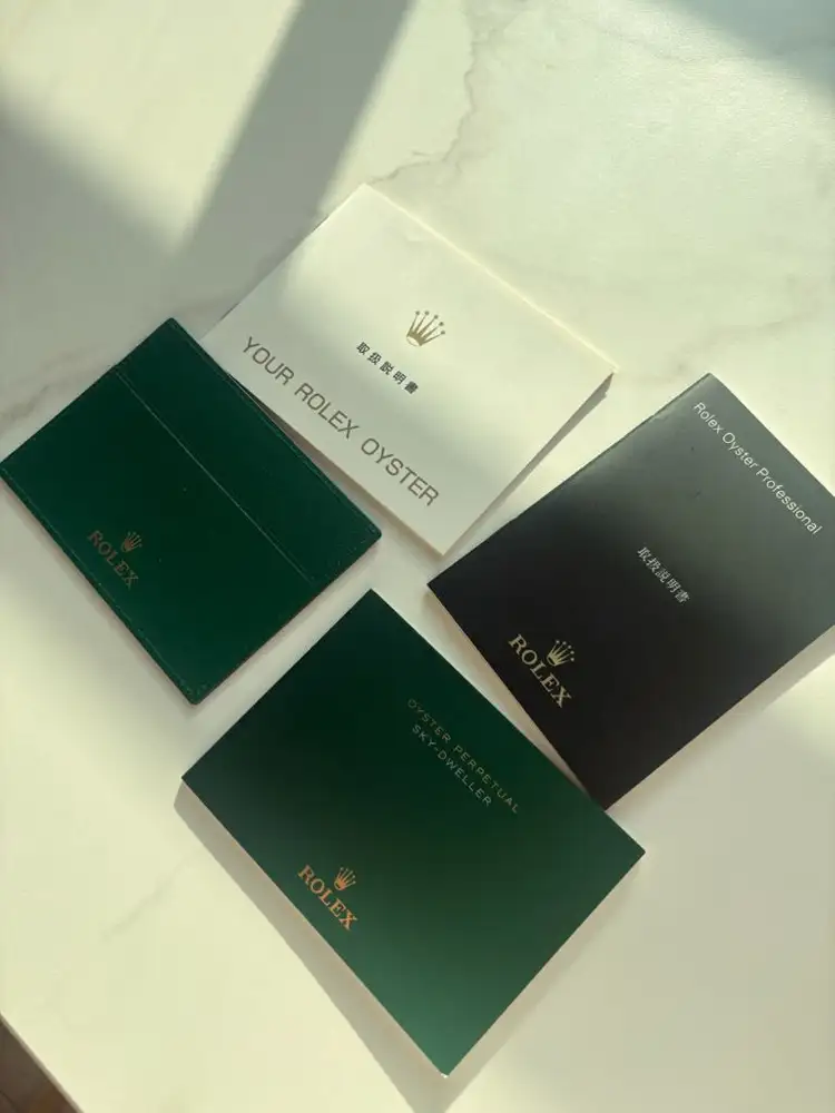 (정품) 롤렉스 시계 책자 및 구성품 스카이드웰러 이미지