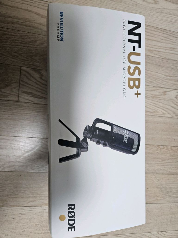 로데(RODE) NT-USB+ / RODE NT USB 플러스 마이크 팝니다. 이미지
