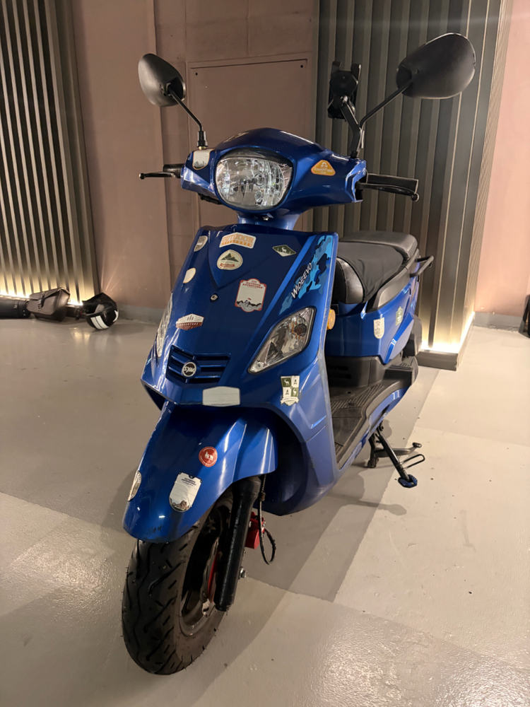 sym 와이드스타 EFI 125cc 스쿠터 오토바이 이미지
