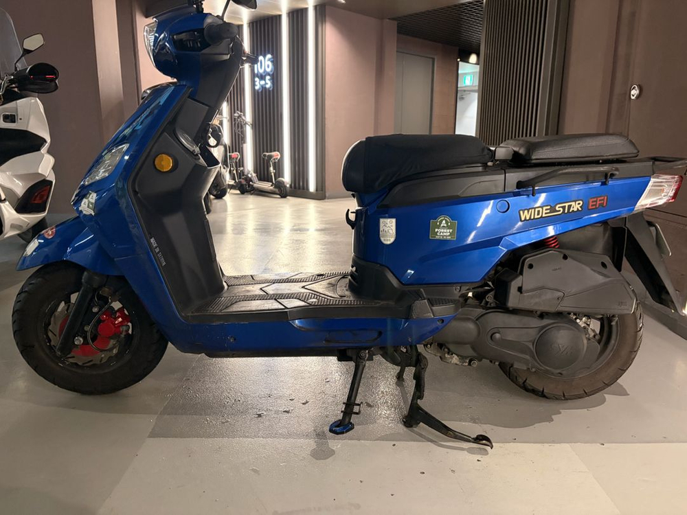 sym 와이드스타 EFI 125cc 스쿠터 오토바이 이미지