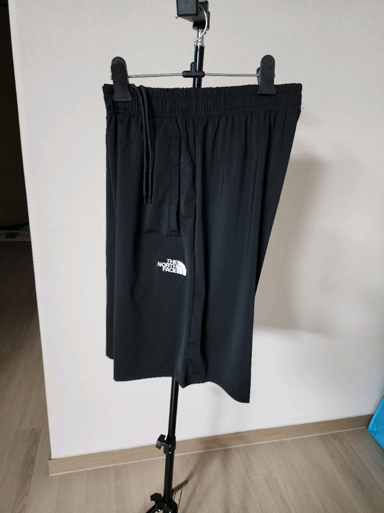 노스페이스 냉감반바지세트L 100블랙 이미지