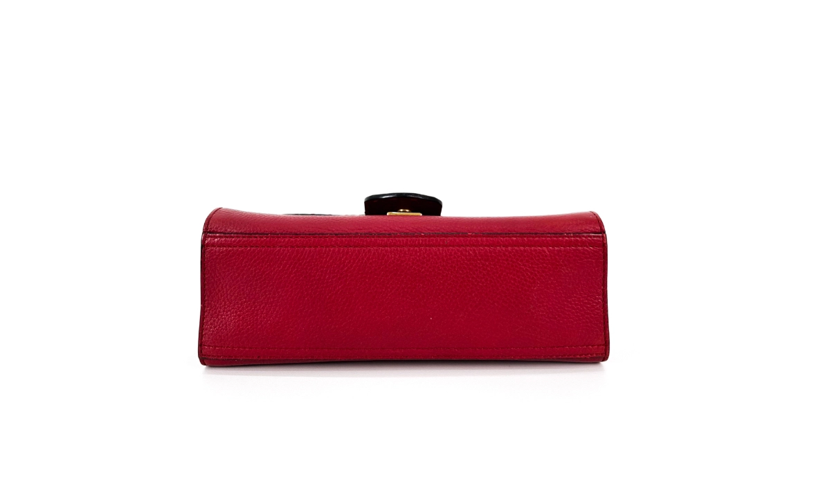 [S] Gucci 구찌 마몬트 마틀라세 탑핸들 스몰 투웨이 크로스 숄더백 이미지