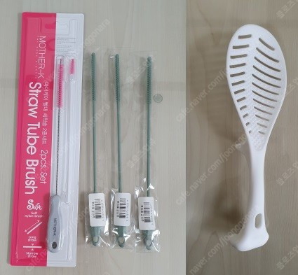 젖병건조대 이유식용기 뽀로로수저셋트 물병 빨대세척 이유식앞치마등 이미지