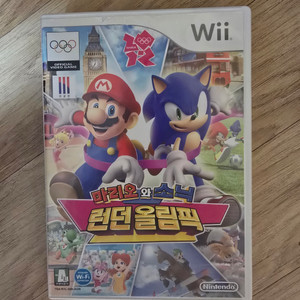 닌텐도위 wii 마리와소닉 런던올리픽 정품 CD 판매 합니다. 이미지