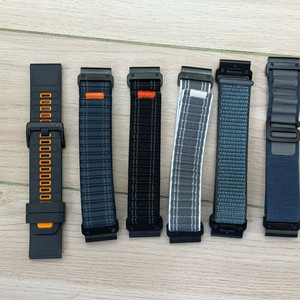 가민 22mm 퀵핏 실리콘밴드 정품+알리 스트랩 5개 이미지
