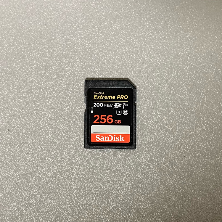 샌디스크 익스트림프로 V30 256GB 메모리카드 이미지