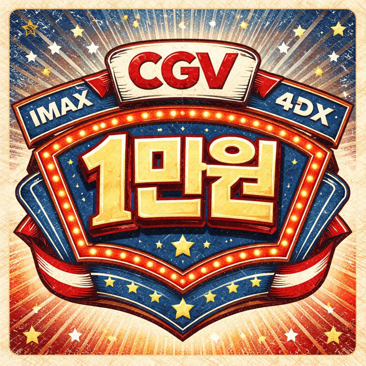 CGV IMAX 4DX (여러명 가능) 아이맥스 당일 상영영화예매 이미지