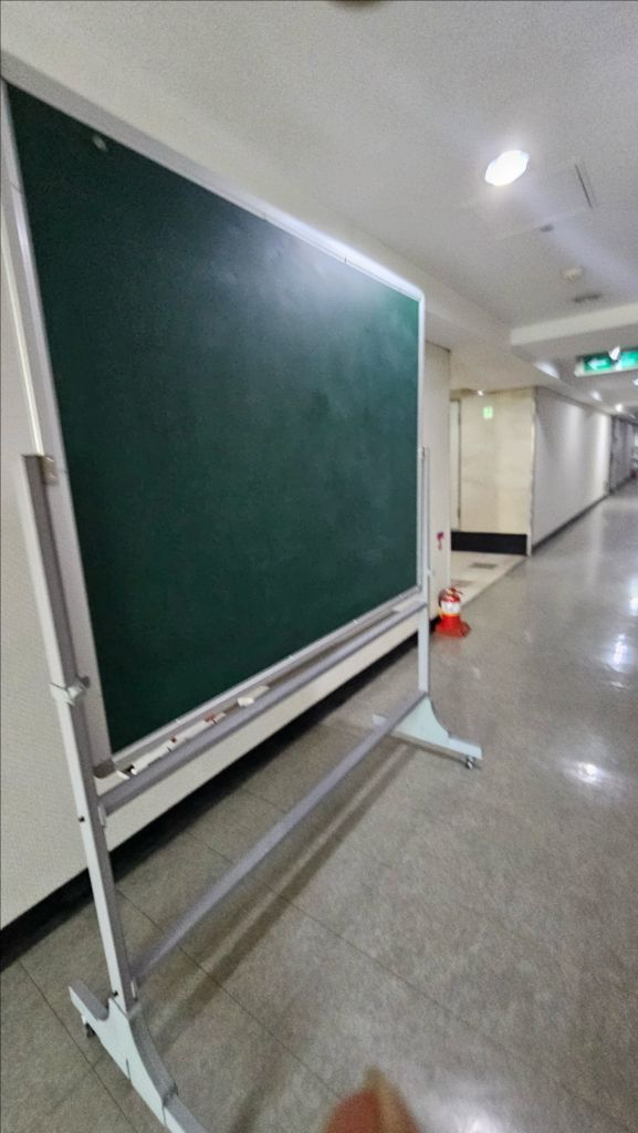 양면 화이트보드 스탠드형 접이식 교육용 사무실 회전수신 수신자 참 (경유) 제목 제9회 전 이미지