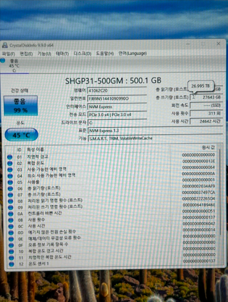SK하이닉스 Gold P31 NVMe SSD 500GB 이미지