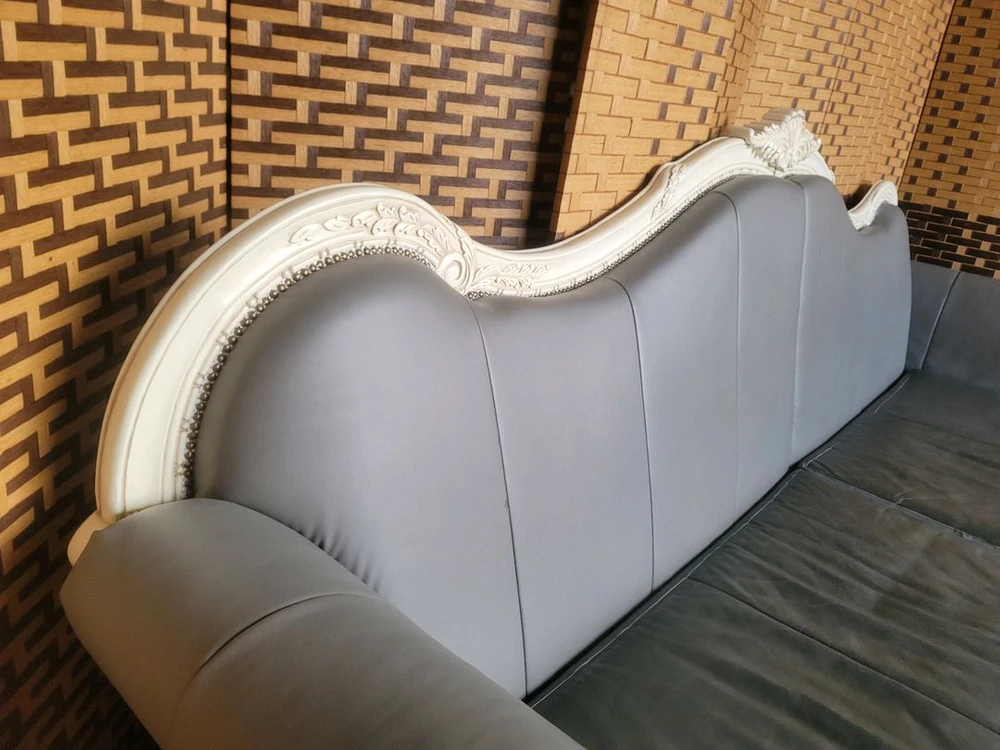 *소파맨*프렌치*로코코*엔틱소파 스툴세트 이미지