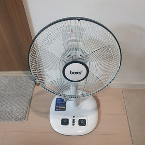 보랄 14인치 발터치 선풍기 HNZ-FR100NC 써큘레이터 가정용 사무용 작업실 공간 이미지