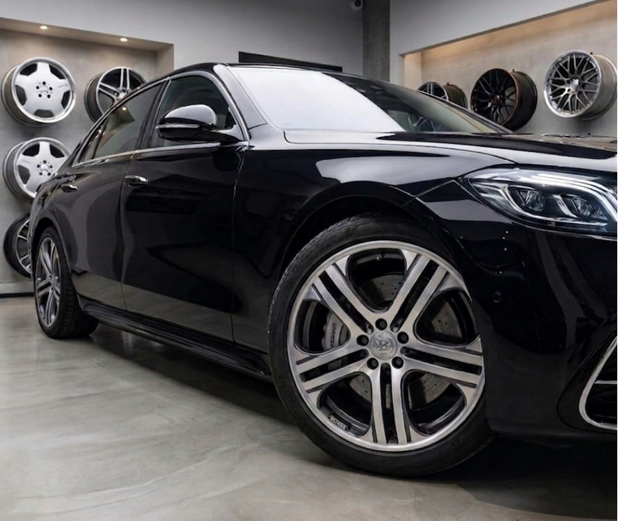 정품 브라부스 brabus 20인치 휠 한대분 4짝 급매 이미지