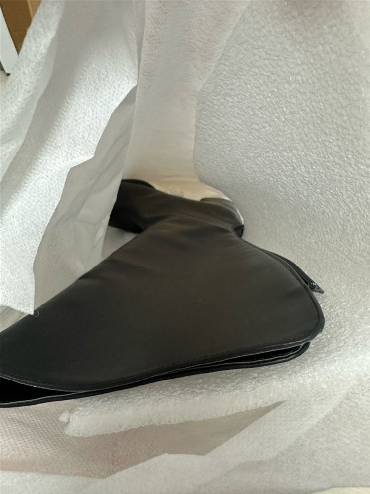 사뿐 르베라 스퀘어 블랙 롱부츠 5cm 230 이미지
