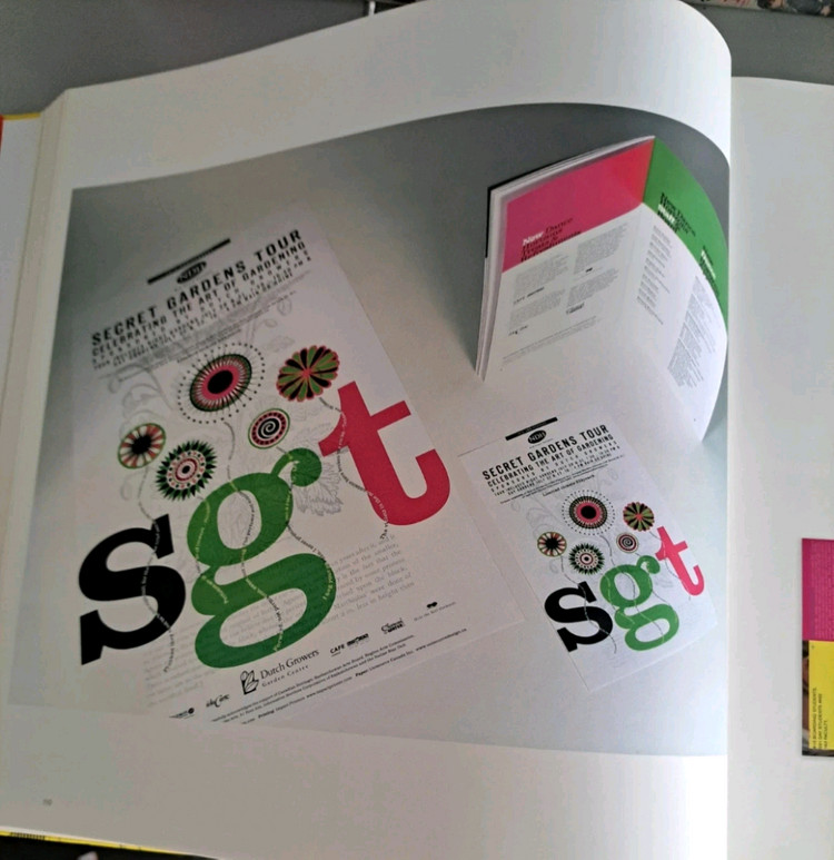 컬러 디자인 서적Graphic Design Inspirations 이미지