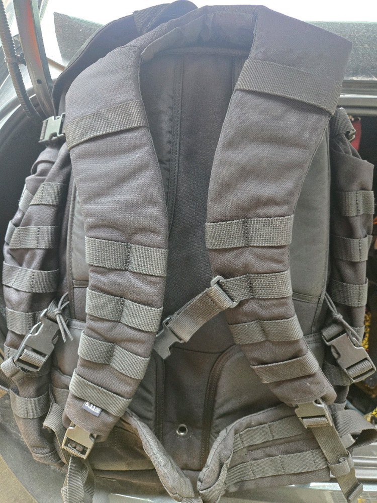 511택티컬(5.11Tactical) 러쉬(RUSH) 72 블랙 백팩 이미지