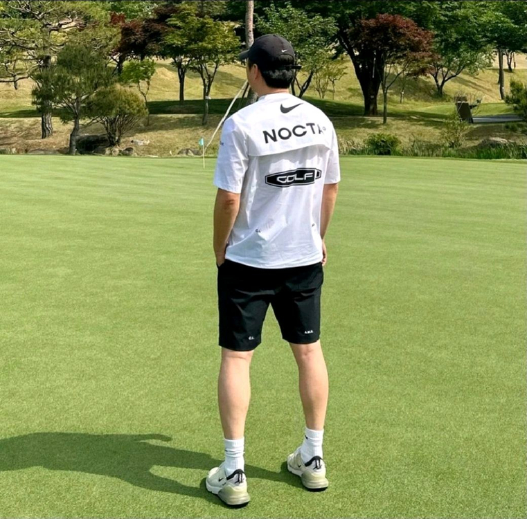 나이키 녹타 세트 남성 골프 반팔 티셔츠 반바지 이미지