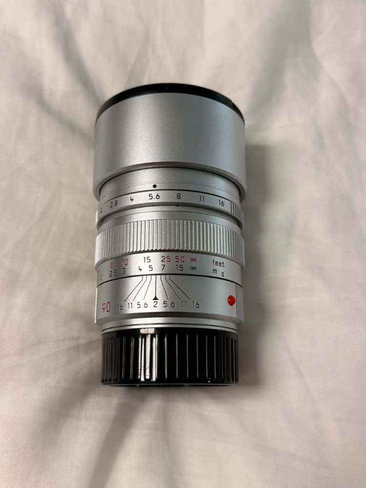 라이카 90/2 summicron cadana silver 판매합니다! 이미지