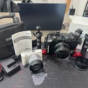 노티캠 캐논 EOS M3 수중 카메라 세트 이미지
