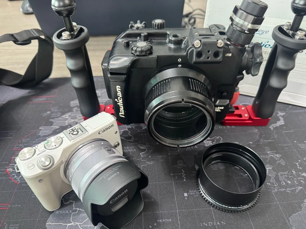 노티캠 캐논 EOS M3 수중 카메라 세트 이미지