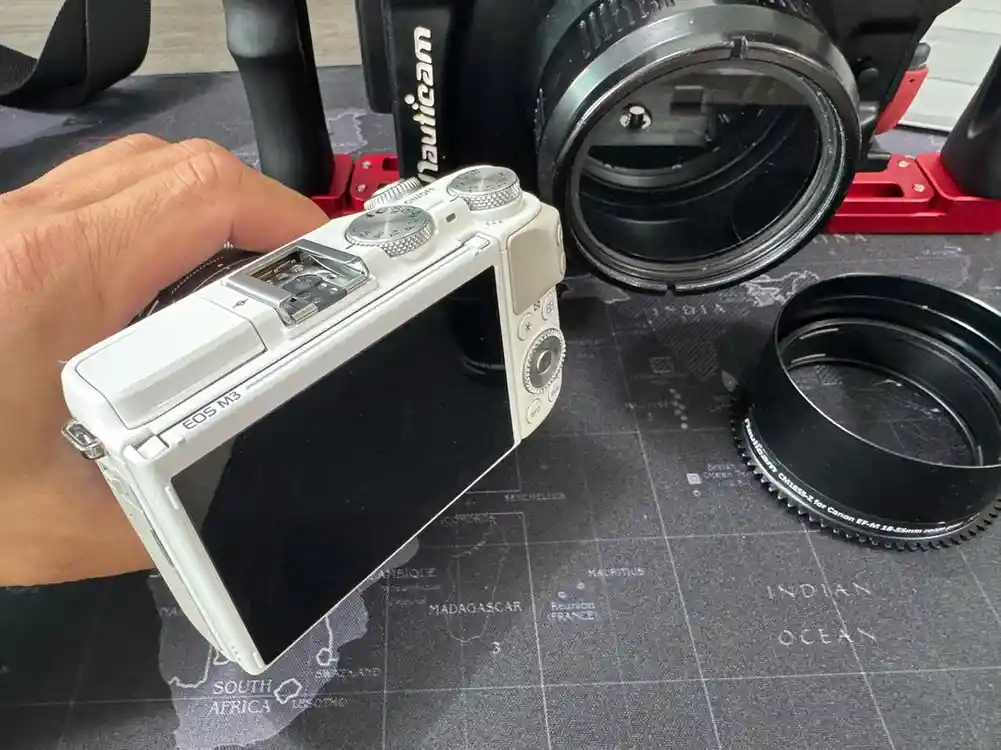 노티캠 캐논 EOS M3 수중 카메라 세트 이미지