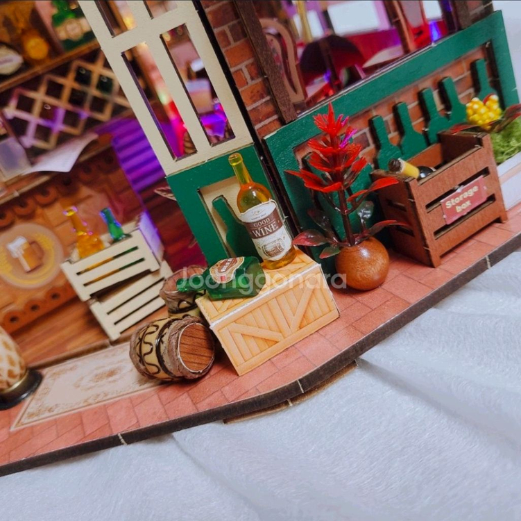 [47번] DIY 미니어처하우스 완성품 (LED) 이미지