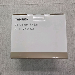 탐론 28-75mm F2.8 Di III VXD G2 렌즈 이미지