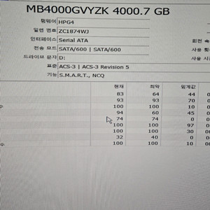 HP 엔터프라이즈급 NAS 4TB HDD 3.5인치 2개 판매 이미지