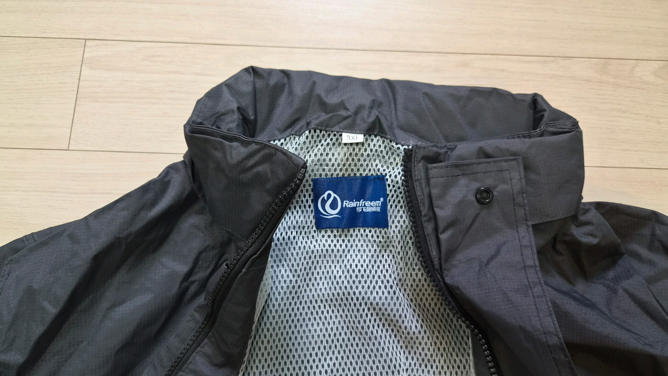 레인프림(RAINFREEM)레인 자켓.블랙.3XL 이미지
