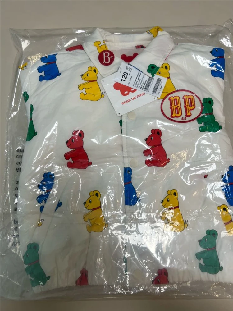 베베드피노 베이비 베이스볼캡 + 버디베어 점퍼120 새제품 이미지