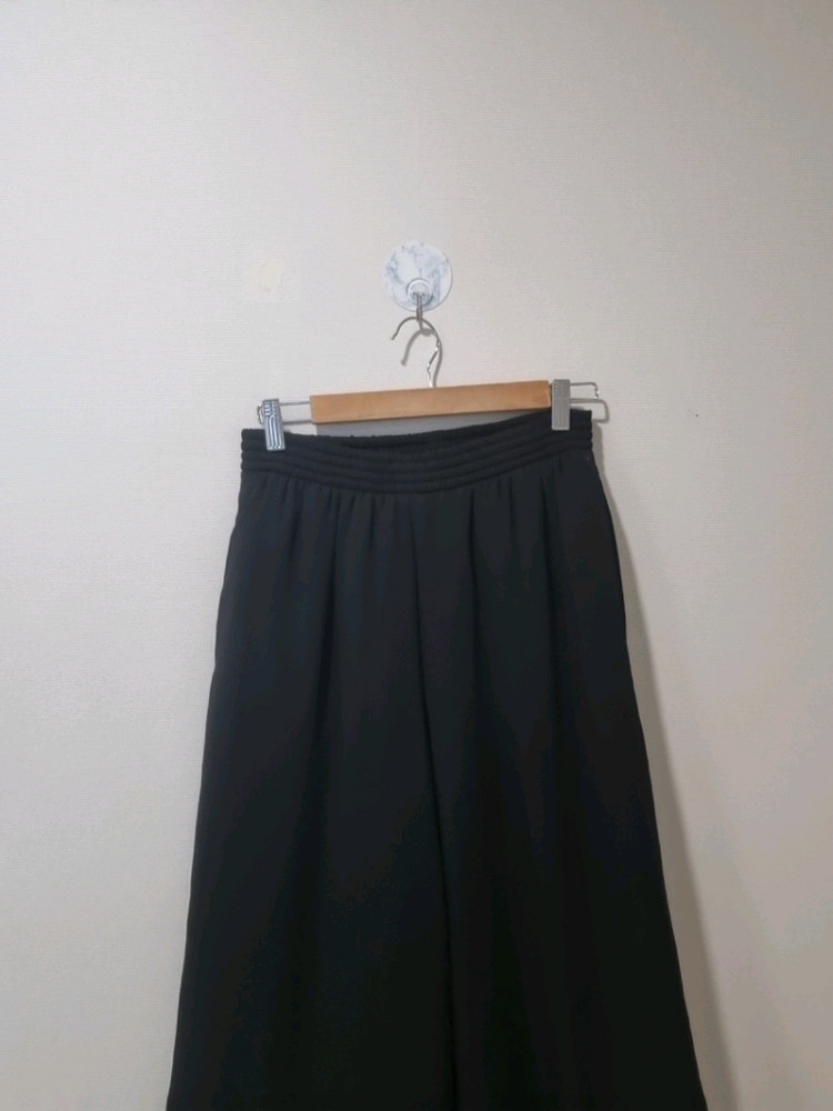 메종 마르지엘라 MM6 와이드 팬츠 블랙 이미지